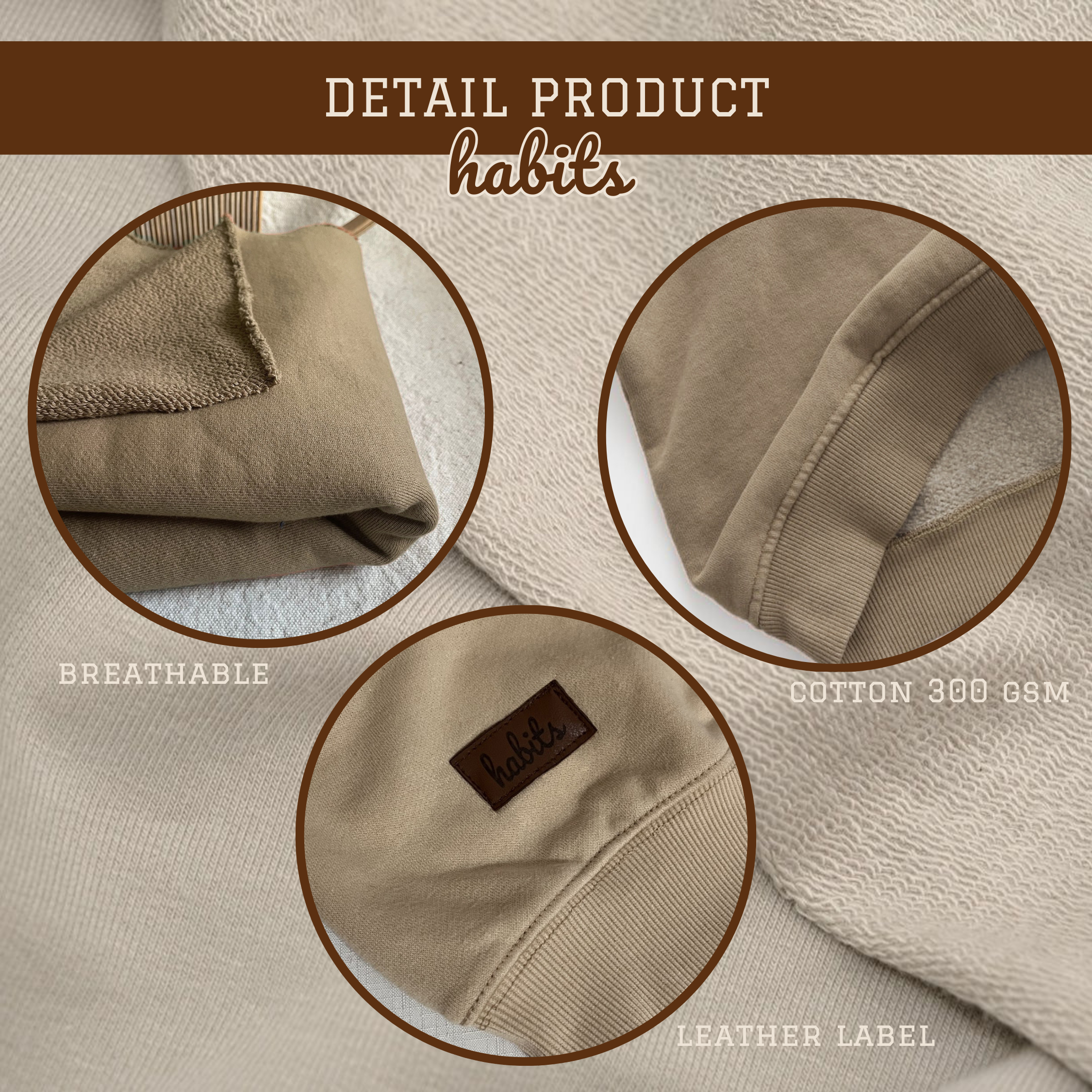 فإتّك بأعيُننا Oversized Hoodie