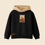 تُشبِهينَ الوَرْد  Black Oversized Hoodie