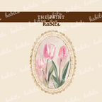 Floral Pendant Black Oversized Hoodie