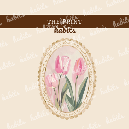 Floral Pendant Black Oversized Hoodie