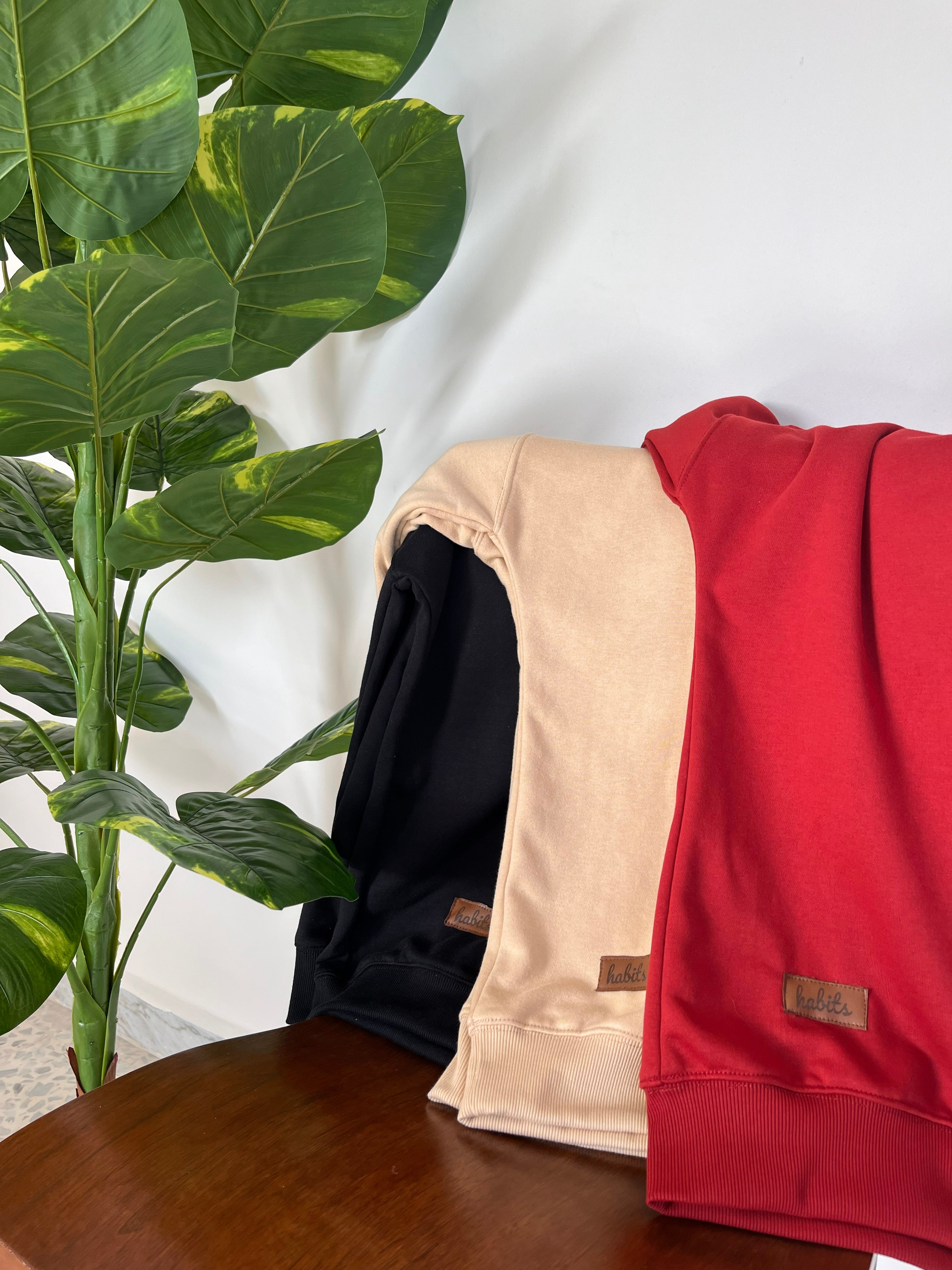 تُشبِهينَ الوَرْد  Beige Oversized Hoodie