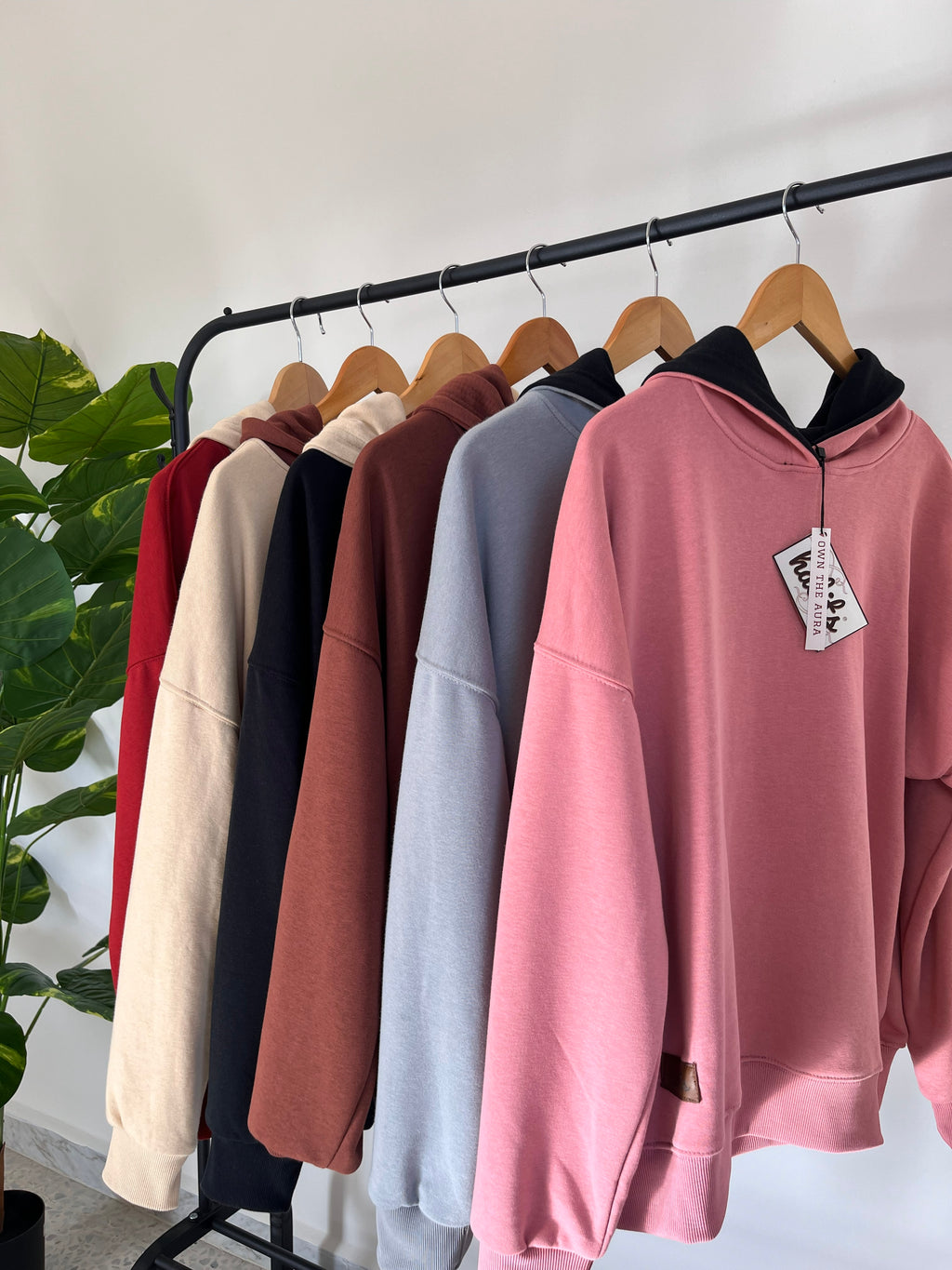 Classic Plain Oversized Hoodie