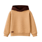 Two-Tone Plain Oversized Hoodie